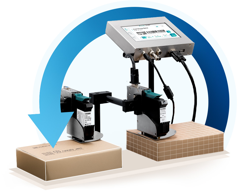 Sinletai thermal inkjet in line printers image