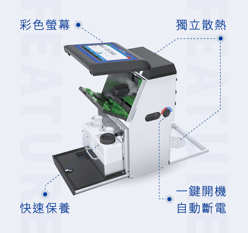 CJI小字體噴印機特色